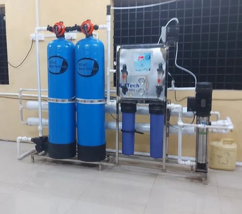 1000 LPH FRP Industrial RO Plant