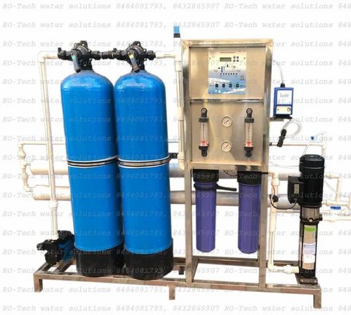 1000 LPH Industrial RO Plant Mild Steel