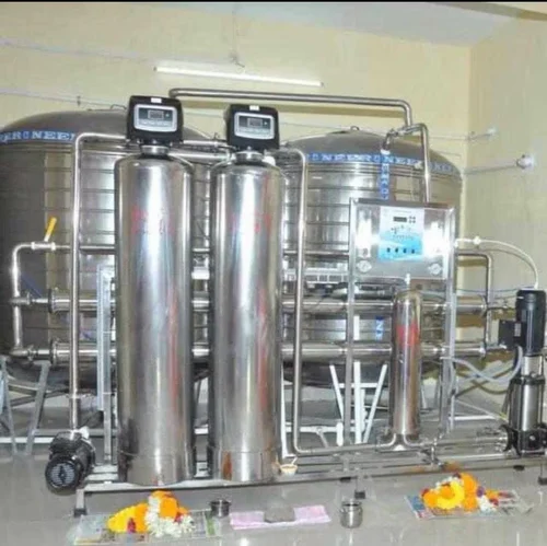 1000 LPH Stainless Steel Industrial RO Plant