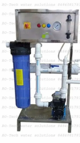 100 LPH Stainless Steel RO Plant